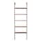 Homeroots 72" Brown Metal and Solid Wood Five Tier Ladder Bookcase 522816 - alternate 5