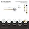 Kingston Brass Front Mount Toilet Tank Lever with Knurled Handle, Brushed Nickel KTRNK8 - alternate 2