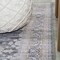 Jonathan Y Wincer Chenille Cottage Medallion Non-Slip Machine-Washable Dark Gray/Yellow 2ft x 8ft Runner Rug WSH202C-28 - alternate 8