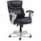 Sertapedic Emerson Task Chair, Up to 300 lbs., Black Seat/Back, Silver Base 49711BLK - alternate 1