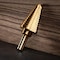 Neiko Titanium Step Drill Bit, High-Speed Alloy Steel Bit, 12 Step Sizes from 7/16 Inches to 1 1/8 Inches 10189A - alternate 3