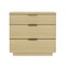 Manhattan Comfort Payton Nightstand in Natural Oak and Gold NS009-GNO - alternate 5