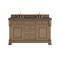 James Martin Vanities Brookfield 60'' D Vanity, Pecan w/ Parisien Bleu Silestone Top w/FreePower Wireless Charger 547-V60D-PCN-FPBL - alternate 1