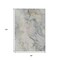 Homeroots 8' X 10' Beige Khaki And Gray Abstract Washable Indoor Outdoor Area Rug 617569 - alternate 4