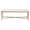 Baxton Studio Fumiye Accent Bench with Hand-Forged Metal Frame 270-14709-ZORO - alternate 6