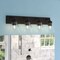 Vaxcel Lowell 4-Light Vanity Light, Matte Black, Clear Glass, 30-In. Wide W0590 - alternate 7
