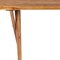 Homeroots 54" Brown Acacia Wood Writing Desk 389439 - alternate 10