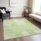 Homeroots 8' X 10' Artichoke Green And Mint Green Striped Washable Indoor Outdoor Area Rug 581632 - alternate 7
