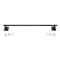 Oakbrook Collection Matte Black Towel Bar 18 in. L Die Cast Zinc BH-OB5018MB - alternate 4