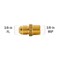 Proline Series Brass 3/8-in FL x 3/8-in MIP Union FL-183B - alternate 4