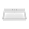 Whitehaus Collection 32 in Rectangular Wall Mount Basin with Single Faucet Drilling and Overflow B-AG81-3H - alternate 7