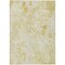 Homeroots 5' X 8' Gold Wheat And Ivory Floral Washable Indoor Outdoor Area Rug 583107 - alternate 5