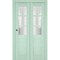 Sartodoors Sliding Closet Bi-fold Doors Solid Core Modern Interior VEREGIO7339BF-OLI-36 x 84 (2* 18x84) - alternate 1