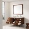 James Martin Vanities Amberly 60'' S Vanity, Mid-Century Walnut w/ Ethereal Noctis Top w/FreePower Wireless Charger 670-V60S-WLT-FENC - alternate 9