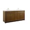 James Martin Vanities Bellshire 72" Double Vanity Cabinet, Honey Oak 660-V72-HNO - alternate 5