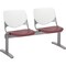 Kfi Kool Beam Seat Beam Seating, Tan Back, 47 in W 22â€ L 31â€ H, Polypropylene Seat 2300BEAM2-BP08-SP07 - alternate 1