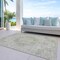 Homeroots 5' X 8' Sage Floral Medallion Washable Indoor Outdoor Area Rug 607933 - alternate 6