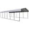 Arrow 12 x 29 x 7 ft Eggshell Carport CPH122907 - alternate 1