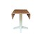 Whitewood Industries Rectangular Dual Drop Leaf Dining Table, 36 in W, 30 in L, 36 in H, Parawood, Hickory/Shell T79-36SDP - alternate 8