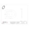 Ina Roller Thrust Bearing Washer, 1 in Bore Dia, 1 9/16 in OD, 1/32 in Thickness, Alloy Steel TWA1625-HLA - alternate 2
