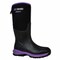 Dryshod Womens Legend MXT Adventure Hi Rubber Boots, Pull-On, Waterproof, Black/ Purple, Size 7 LGX-WH-BKPP-007 - alternate 6