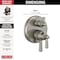 Delta 2-Handle Monitor 17 Series Valve Trim With 6 Setting Diverter T27956-SS - alternate 3