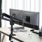 Rocstor ERGOREACH EP9 PREMIUM DUAL ERGONOMIC MONITOR ARM, C-CLAMP & GROMMET - SUPPORTS Y10N013-B1 - alternate 11
