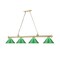 Z-Lite Cordon Heritage Brass 4 Light Billiard 2306-4HBR-PGR - alternate 7