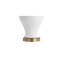 Jonathan Y Qin 22" Ceramic/Iron Classic Cottage LED Table Lamp, White, 2PK JYL6602C-SET2 - alternate 9