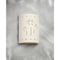 Luxury Lighting Mirage Flats 13 in Ceramic Outdoor Wall Light, Palm Tree Cutouts, Paintable White Bisque Finish, 2PK (2) 102-22B-W-ud-7-17 - alternate 3