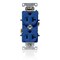 Leviton Duplex Receptacle/Oultet, 20 Amp C5362-BU - alternate 1