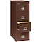 Fireking 4 Drawer, 2 Hr Fire & Impact Rated, Vertical, 31" depth Letter Brown 4-1956-2BR - alternate 4