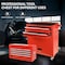 Wrightmaster 8-Drawer Rolling Tool Chest Combo with Wheels&Handle, 6 Hanging Hooks, Double Locking System ZoroT248D334R - alternate 7