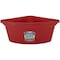 Fortex Fortiflex Corner Feeder, 24 qt Volume, Rubber Polymer, Red CF-24R - alternate 1