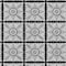 Homeroots 3' X 5' Black Ivory And Gray Medallion Washable Indoor Outdoor Area Rug 589326 - alternate 8