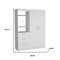 Homeroots Two Piece White Bedroom Set 526361 - alternate 10