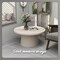 Leisuremod Dune Modern Round Side Table - Weather-Resistant Fiberstone Indoor/Outdoor Table DCT32GR - alternate 7