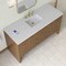 James Martin Vanities Hudson 60" Sgl Vanity, Honey Oak w/3 CM Et. Jasmine Pearl Silestone Top w/FreePower Wireless Charger 435-V60S-HNO-FEJP - alternate 8