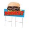 Signmission Brisket Die Cut Yard Sign & Stake outdoor plastic coroplast window, C-DC-2436-Brisket19 C-DC-2436-Brisket19 - alternate 1