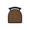 Holland Bar Stool Co 400 Jackie 18" Chair with Black Wrinkle Finish and Rein Thatch Seat 40018BW026 - alternate 2