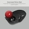 Elecom HUGE Trackball, Wireless USB, Customizable 8-Button, Large Soft Palm Rest, 52mm Ball, Windows, Mac M-HT1DRBK - alternate 4
