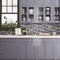 Apollo Tile Blue Gray 11.8 in x 11.8 in Glass, Stone Polished Floor and Wall Mosaic Tile 4.83 sqft/case, 5PK APLHTC88534-MA - alternate 5