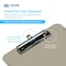 Davis Group Plastic Clipboard, Flat Clip, Smoke, 6PK 4833-97-06 - alternate 5