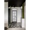 Vdomdoors Front Exterior Prehung FiberGlass Door Frosted Glass / Manux 8312 Grey Ash / Transom Window / Offic MANUX8312EXD-SS-W36 x H80+14-RH - alternate 3
