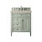 James Martin Vanities Brittany 30" Single Vanity, Sage Green, w/ 3 CM Tajnar Eclos Top 650-V30-SGR-3TJR - alternate 1