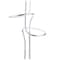 Jonathan Y Sketch 64 in. Minimalist Dimmable Metal Integrated LED Floor Lamp, Chrome JYL7028A - alternate 6