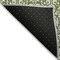 Homeroots 9' X 12' Olive Green And Ivory Damask Washable Indoor Outdoor Area Rug 595179 - alternate 8