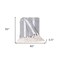 Homeroots 50" X 60" Gray and White Woven Cotton Striped Throw Blanket with Tassels 548928 - alternate 4