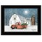 Homeroots Wintry Weather 3 Black Framed Print Wall Art 404572 - alternate 1