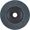 Pferd 6'' x 5/8-11 Thd. POLIFAN Flap Disc - Z SG POWER STEELOX, Zirconia, 40 Grit, Conical 62286 - alternate 3